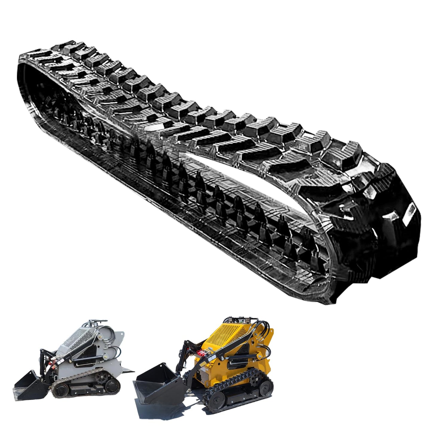 Dewinston Heavy Duty Rubber Track 180x72x41 Compatible with AGT CBT23 and CRT23, Fits for Hitachi, Fits for Vermeer, Fits for Vermeer, for Mini Skid Steer Mini Excavator Replace# AGT-CBT23LD CBT23LD