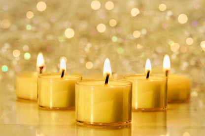 Hyoola Tealight Citronella Candles Outdoor, 8 Hour Burn Time - Indoor and Outdoor Mosquito, Insect and Bug Repellent Citronella Candle, Natural Fresh Scent, Decorative in Clear Cup (Pack of 80)