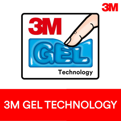 3M Gel Wrist Rest for Keyboard and Mouse with Tilt-Adjustable Platform, Precise Mouse Pad, 25.5 in x 10.6 in, Black (WR422LE)