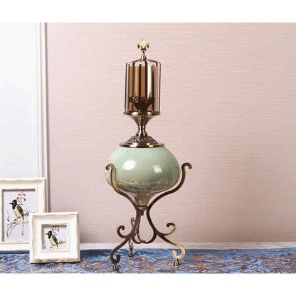 XILIN-1987 Candle Holderss Chinese Retro Candle Holder， Candlesticks for Home Decor Centerpiece - Perfect Centerpieces for Weddings, Parties and Home Decor Decorative Candlestick
