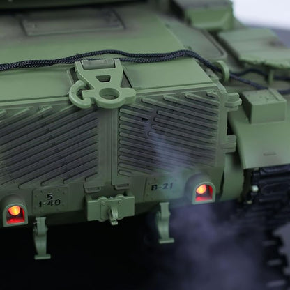US in Stock TD 1/16 RC Tank Model Plastic for M60A3 USA RC Infrared Battle Tanks Model 320°Turret Rotation Light Sound Smoke Unit for Hobby BB Shooting Airsoft Tank That Shoot