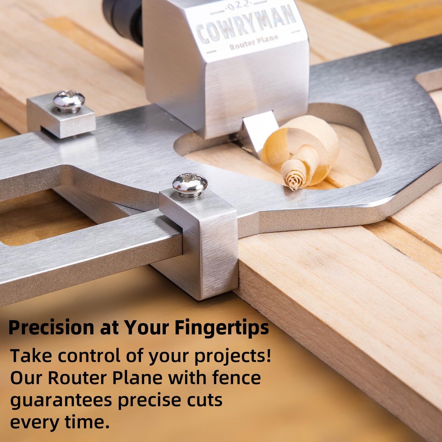Cowryman Router Plane Handheld Woodworking Tool R022 Plane