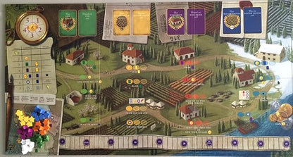 Stonemaier Games Viticulture: Tuscany Expansion Essential Edition 1-6 Players Ages 14+ 150 Mins New Board Cards Workers