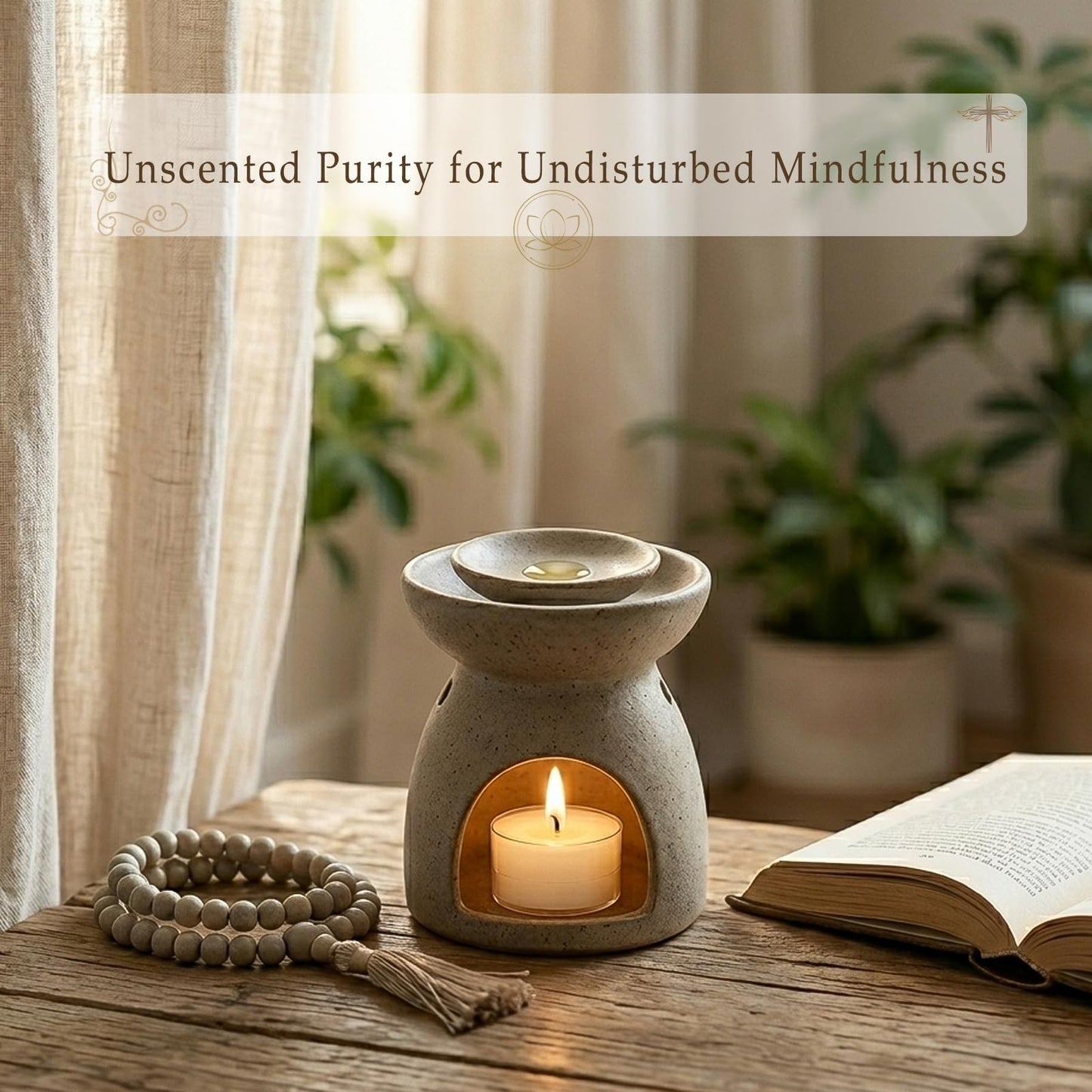 8 Hours Beeswax Tealight Candles White - 12 Pack - Handmade Natural Beeswax Tea Candles in Clear Cup | Smokeless Beeswax Tea Light Candles | for Home Deco, Fragrance, Relax