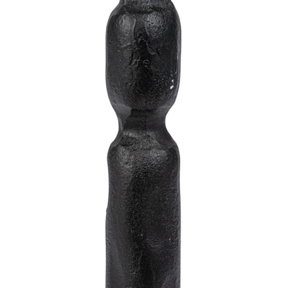 Creative Co-Op Decorative Hand-Forged Metal Taper Holder, Black