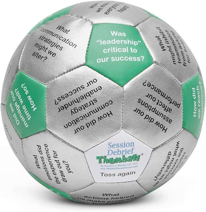 Trainers Warehouse 6 Thumball Collection 32 Prompts for Conversation Team Building Relationship and Training