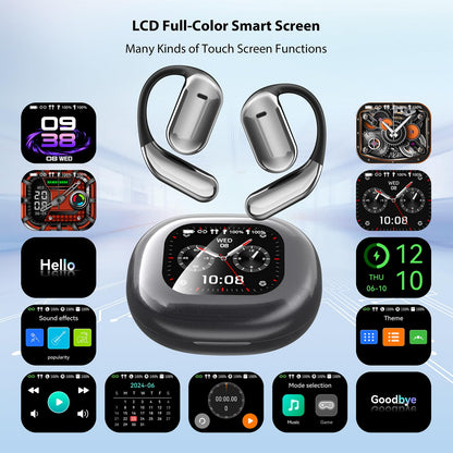 AI Language Translator Earbuds Translation Headphones Real Time 144 Languages Translating Earphones with 8 Accent Offline,Compatible with iOS & Android for Travel/Business/Learning