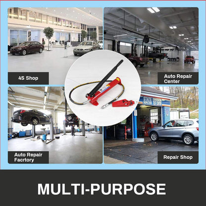 Anbull 10 Ton Porta Power Hydraulic Jack,Upgraded Hydraulic Combined Multifunctional Jack for car Repair,Auto Body Frame Repair Kit