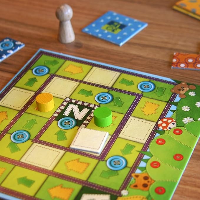 Patchwork Express Board Game - Fast-Paced Two-Player Quilting Strategy Game! Interactive Puzzle Game for Kids &amp Adults Ages 6+ 2 Players 20 Minute Playtime Made by Lookout Games