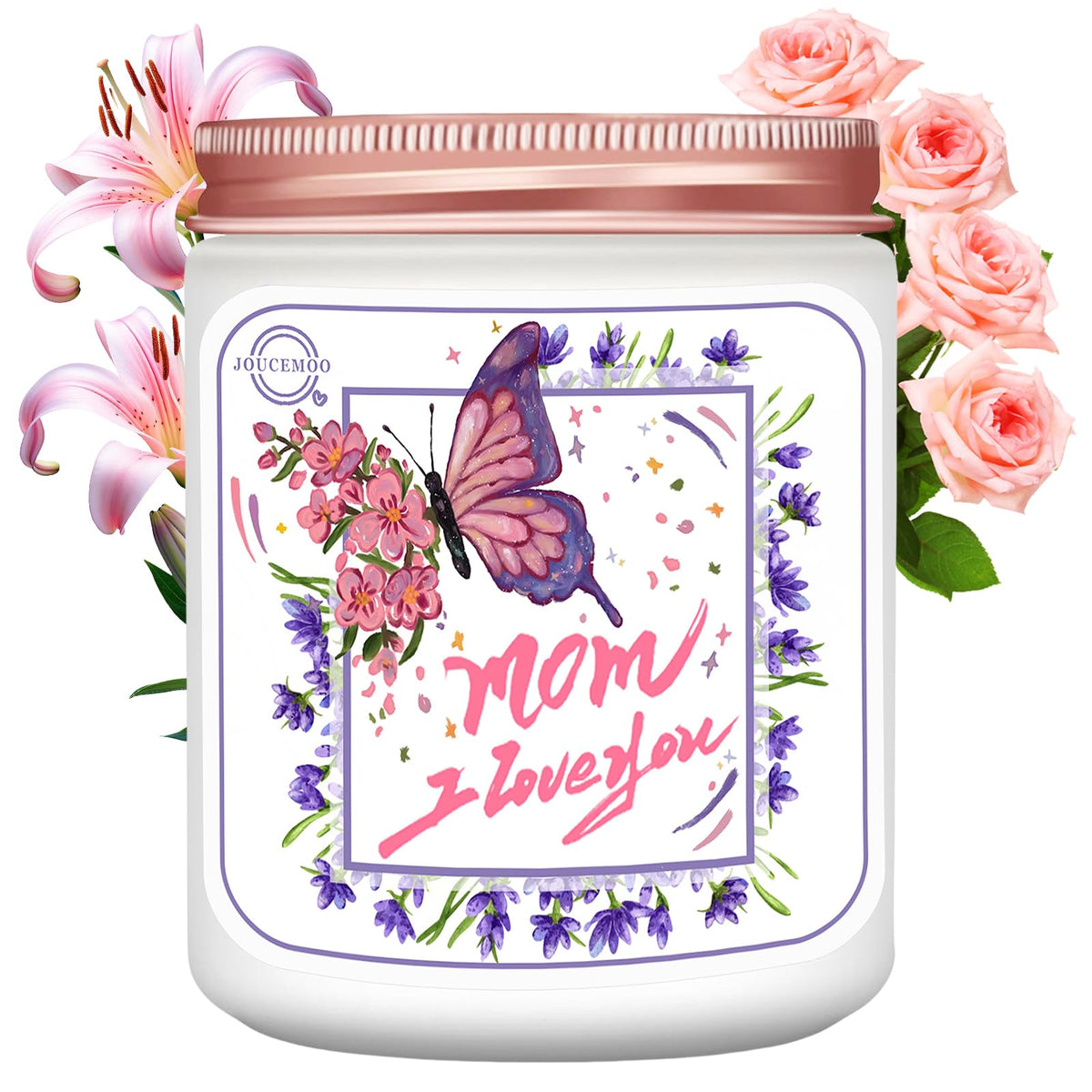 Mothers Day Gifts for Mom - Scented Candles for Home, Aromatherapy Candle for Relaxing, Soy Wax Candles, 50 Hour Long Burning, Birthday Gifts for Women