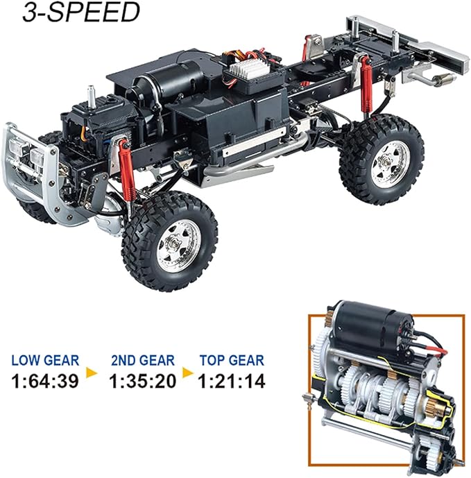 TOUCAN RC HOBBY HG 1/10 RC Pickup Model 4 * 4 Rally Car Racing Crawler P409 2.4G Radio ESC Motor