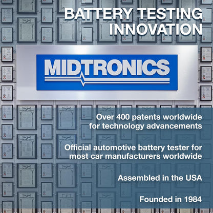 Midtronics - 6V & 12V Heavy-Duty Battery & Electrical System Analyzer w/Printer-MDX 700P HD - Heavy-Pack Testing for 12V to 24V Fleet Applications