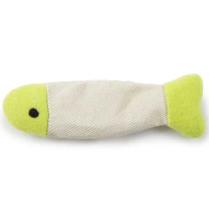 SmartyKat (9 Count Fish Flop Crinkle Catnip Cat Toys - Multi Color, 9 Count