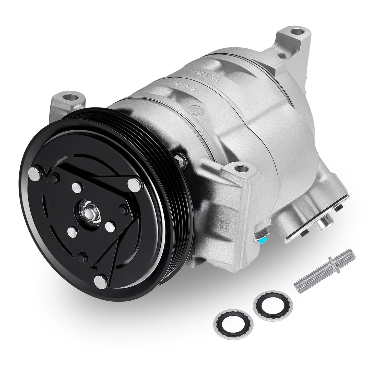SYKRSS 68680 Air Conditioning A/C Compressor with Clutch Compatible with Chevrolet Equinox 2010-2011 2.4L 3.0L, Compatible with GMC Terrain 2012-2013 2.4L L4, 2010-2012 3.0L V6, 2013 3.6L V6