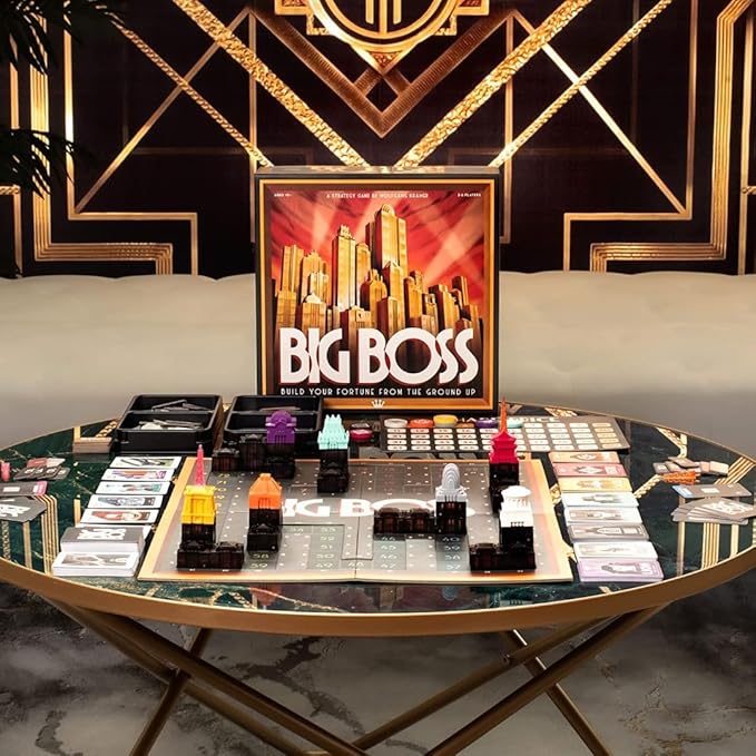 Funko Big Boss Strategy Board Game for 2-6 Players Ages 10+