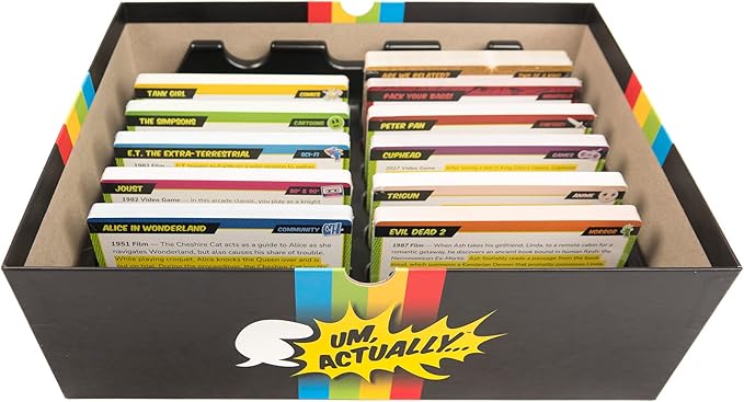 Um Actually Deluxe Edition Board Game | The Nerdy Trivia Game Based on The Dropout Game Show | for Families Ages 12 &amp up | 3-8 Players | by Wiggles 3D