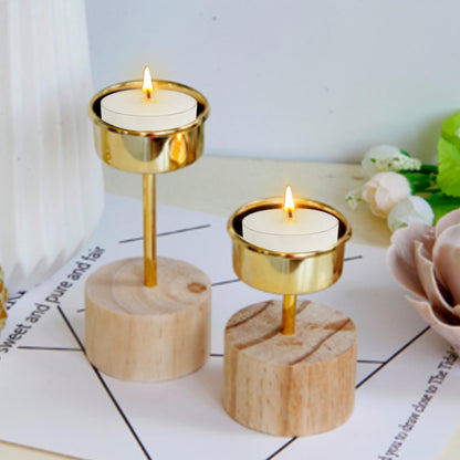 Vanilla Scented Tea Light Candles Handmade White Tealight Candles 4 Hour Clean Burning for Weddings Dinner Date Nights Spa Bath Meditation Relaxation