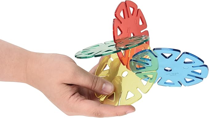 Constructa Interlocking Plastic Disc Toy Building Set 50 Pieces