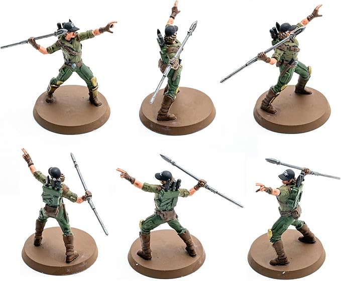 Renegade Game Studios GI Joe Heroscape Strike Forces Army Expansion - 4 Heroes 2 Squads Tactical Glyphs