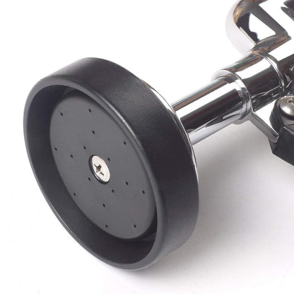 BESTJEEF Pre Rinse Sprayer Commercial Sink Faucet Spray Valve Chrome Finished (Black), (IM-US-KH12)