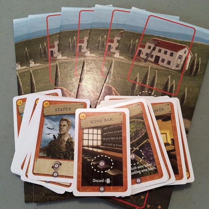 Stonemaier Games Viticulture: Tuscany Expansion Essential Edition 1-6 Players Ages 14+ 150 Mins New Board Cards Workers