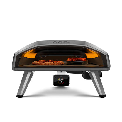 Ooni Koda 2 Pro Gas Pizza Oven – 18" Gas Powered Outdoor Oven with 28 mBar Regulator and Gas Hose, Gas powered Portable Pizza Oven - Black