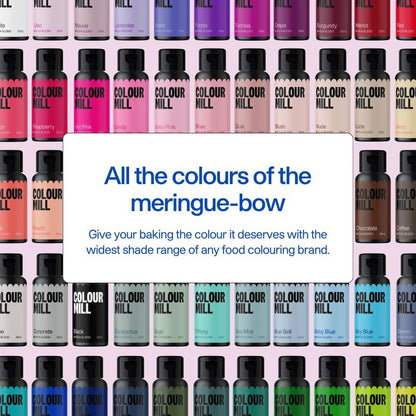 Colour Mill Botanical Pack Aqua Blend Water-Based Food Coloring, 20 Milliliters Dusk, Latte, Lilac, Olive, Rose & Sage