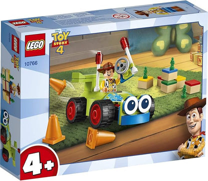 LEGO | Disney Pixar’s Toy Story 4 Woody &amp RC 10766 Building Kit (69 Pieces)