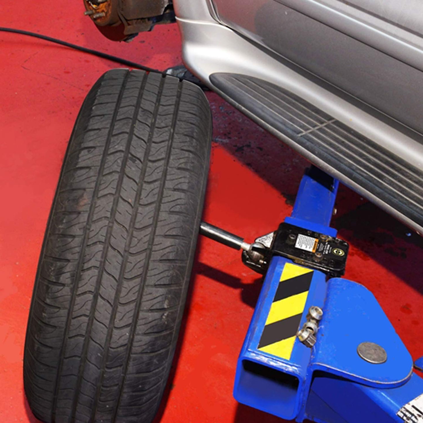 Omega Lift 92100 Wheel Arm Kit 2 Pack - Hanging Tires on Post Lift Arm for Car Tire Rotation Changer Brake Jobs and more