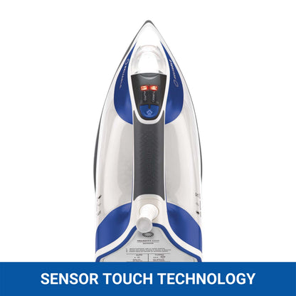 Reliable Velocity 240IR Steam Iron for Sewing, Quilting and Clothes, 1800W Compact Vapor Generator, Leak Free Continuous Steam, Touch Activated Control, Scratch Resistant and Easy to Clean Soleplate