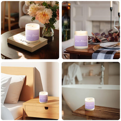 MOASITN Lilac Blossom Spring Soy Candle| Lavender,Lilac,Lemon Scented Candle for Home| Long Burning Aromatherapy Candle| Jar Candel Gift for Women,Men as Birthday,Relaxing,Housewarming Gifts| 7oz