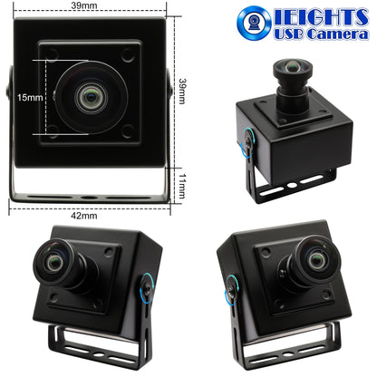 5MP Global Shutter USB Camera for Laptop 60fps High Speed PC Webcam Wide Angle 120degree Low Distortion Lens Web cam Mini UVC USB2.0 Lightburn CAMERA for Laser Engraver 5mp 50fps USB WebCamera