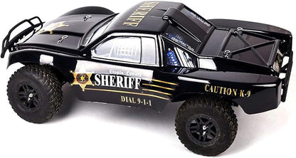 SummitLink Compatible Custom Body Police Style Replacement for 1/10 Scale RC Car or Truck (Truck not Included) SS-PO-02