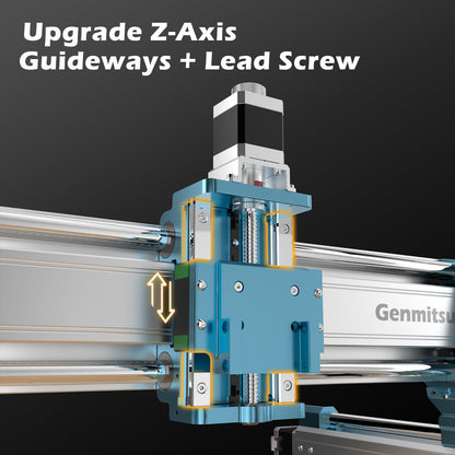 SainSmart Genmitsu 4040-PRO MAX CNC Router + Fractal Vise with 100° Adjustable Jaw for Irregular Shape, 120mm Clamping Range