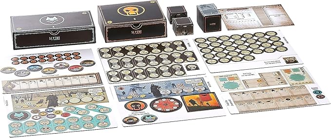 Stonemaier Games: Scythe: The Rise of Fenris by Ryan Lopez DeVinaspre &amp Jamey Stegmaier | 8 Episode Scythe Campaign and 11 Modules Including a Cooperative Mode | Add to Scythe | 1-5 Players 115