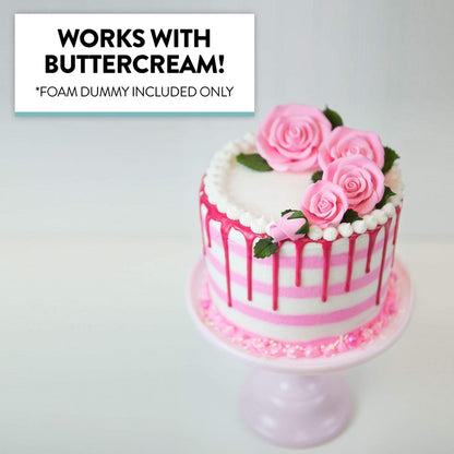 Global Sugar Art Cake Dummy Square, 6 x 6 x 6 Inches (Multiple Sizes Avail)