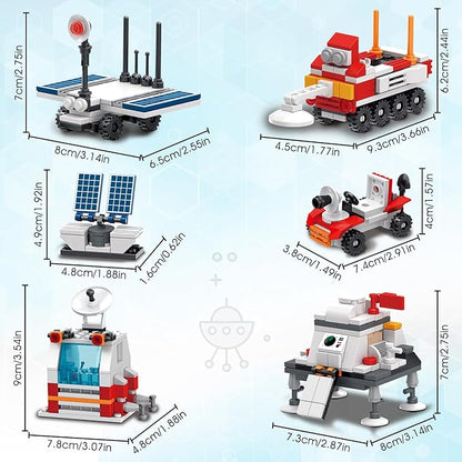 Space Exploration Shuttle Toys for 8-12 and 8-14 Years Boys Kids 1008pcs 7 Models Aerospace Building Set with Heavy Transport Rocket and Launcher Educational Construction Toy