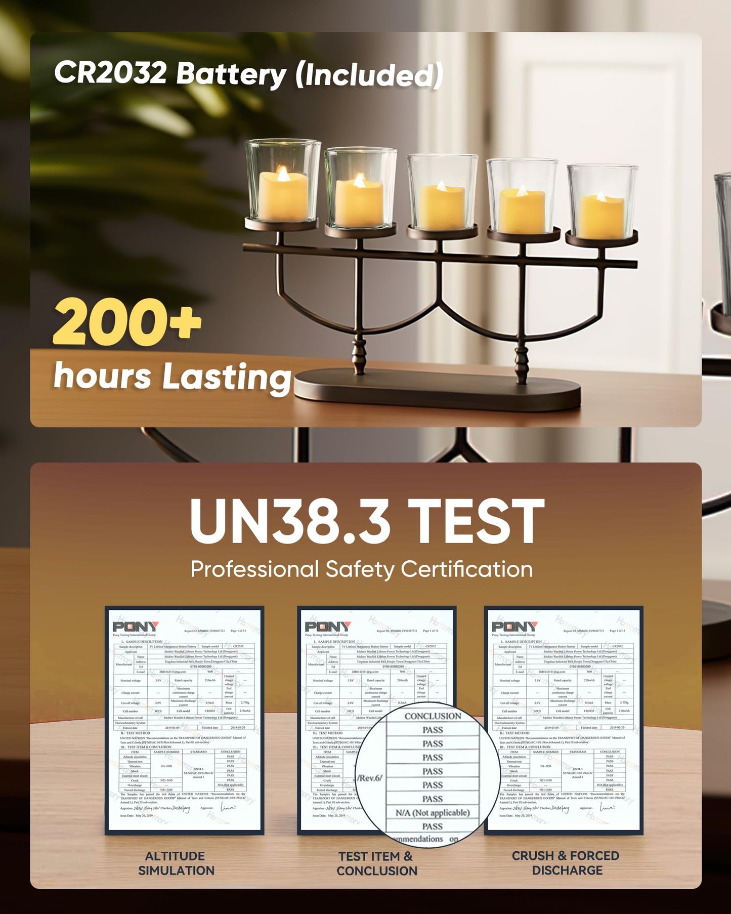 Homemory 24Pack Flameless Votive Candles, 200+Hour Long Lasting Electric Fake Candles, Battery Operated Tealights in Warm White for Christmas, Wedding Decor (Ivory Base, Batteries Included)
