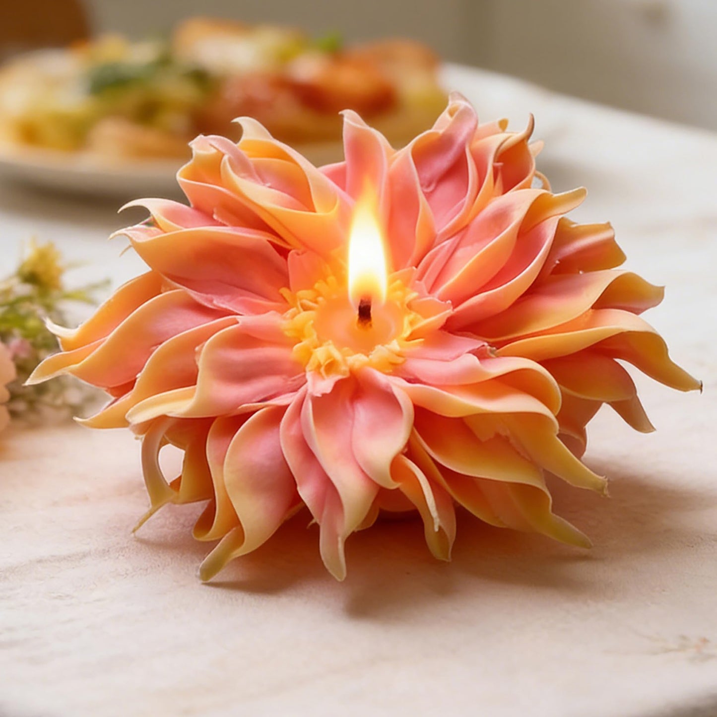 Flower Petal Mold - Cylinder Molds Silicone Wave Spiral Candle Mold - Silicone Resin Casting Molds for Candle & Resin & Soap Craft Supplies