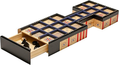 The Royal Game of Ur Board Game – Ancient Strategy Board Game for 2 Players Fast-Paced and Easy to Learn Over 4500 Years Old