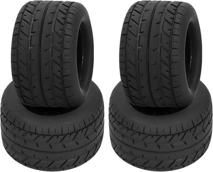 HEITIGN Duratrax Rc Tires 24x24x7 4pcs 115mm Wheel Tires - Fit for 1/10 Rc Car Model