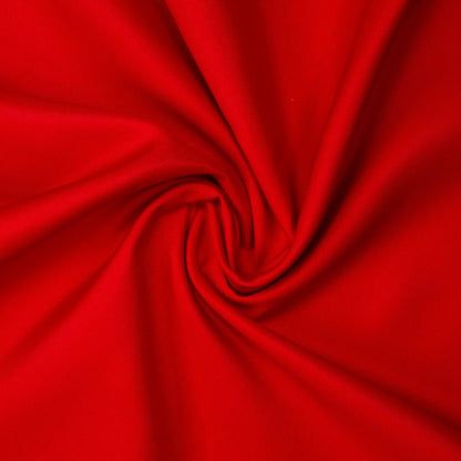 Gee Di Moda Rectangle Tablecloth - 90 x 132 Inch Red Table Cloth for 6 Foot Tables with Floor-Length Drop - Heavy Duty Washable Fabric for Holiday Party, Dinner, Weddings & Baby Shower