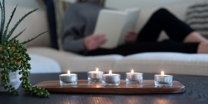 GoodLight Paraffin-Free Votive Candles, Vegan Palm Wax, Clean-Burning and All-Natural Votive White Candles | 15-Hour Burn Time (32 Unscented Votive Candles)