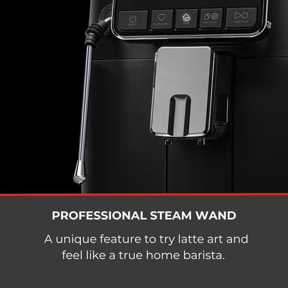 Gaggia Cadorna Barista Plus Super-Automatic Espresso Machine, Black, Medium