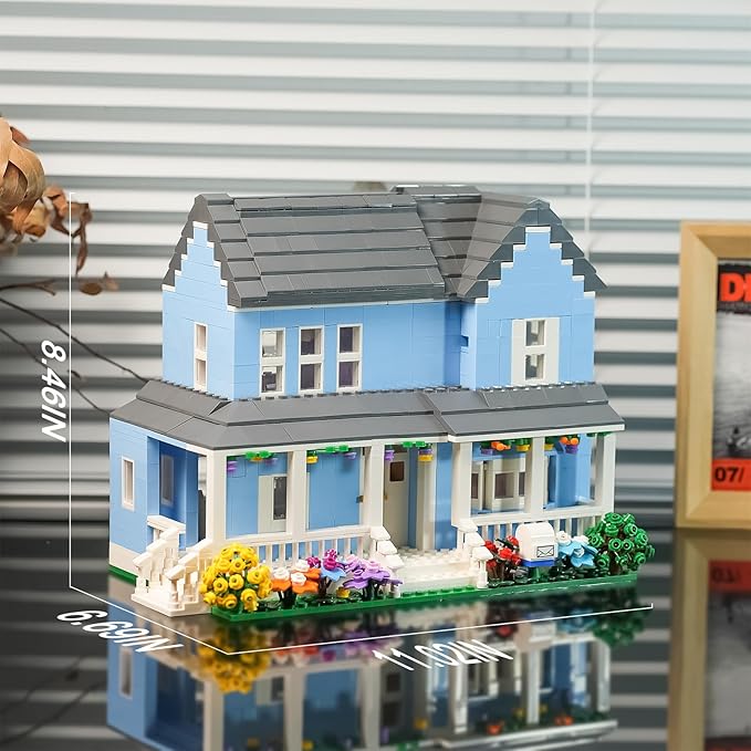 Gilmore House Building Set Compatible with Lego for GirlsArchitecture Building House Kit for Women DecorGirls Christmas Birthday Gifts 1559 pcs