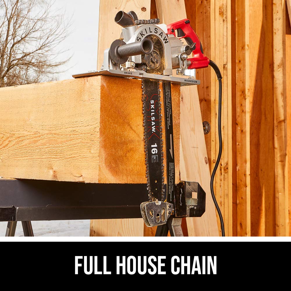 SKILSAW SPT55-11 16 In. Worm Drive SAWSQUATCH Carpentry Chainsaw