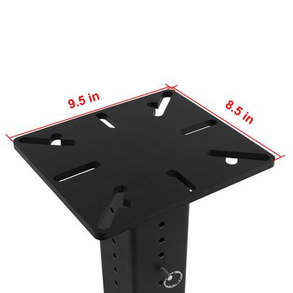 Trick-Tools Versa-Mount Adjustable Height Vise and Grinder Floor Pedestal, Made in the USA