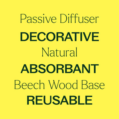 Plant Therapy Passive Lotus Flower Aromatherapy Diffuser - A Chic and Natural Home, Office, and Travel Essential Oil Diffuser