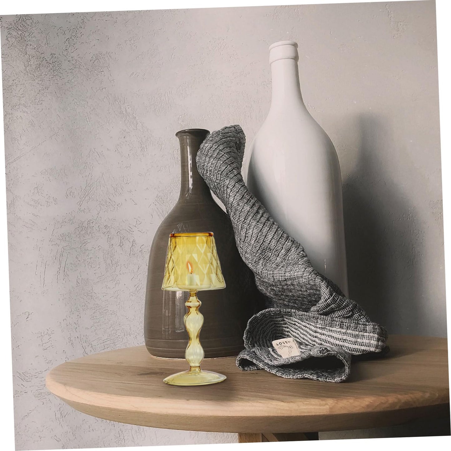 Elegant Candleholder Luxury Decorative Stand for Room for Bedroom Office