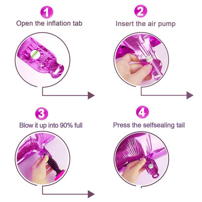 Rosy Purple 6 Balloon, Number Balloons 40 Inch, 6th Balloons for Birthday Decorations, Rosy Purple Party Supplies 6 Birthday Balloon, Number 6 Balloon